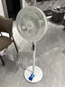 美的（Midea）【幸运草安睡1S】一级能效直流变频声控电风扇家用遥控卧室静音落地扇台式桌面抗菌大风力转页扇 实拍图