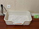 疯狂的主人猫砂盆特大号半封闭式幼猫防外溅防漏猫沙盆猫厕所猫屎盆猫咪用品 实拍图