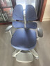 护童（Totguard）儿童学习椅可调节升降学生四背坐姿椅  G985Ultra_奇思蓝 含脚踏 实拍图