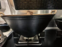王源吉铁锅炒锅双耳苏锅王老式家用圆底无涂层手工龟纹大肚不粘炒锅38cm 实拍图