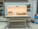 京东京造创想家2.0加长双光源儿童学习桌书桌椅套装升降学生写字桌椅1.2m 实拍图