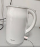 美的（Midea）电热水壶家用烧水壶煮水壶 食品级304不锈钢 1.7升0涂层无缝内胆开水壶 年货 MK-SH17M301 实拍图