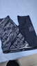 李宁（LI-NING）泳裤男印花及膝防尴尬五分温泉游泳裤0051黑灰XXL 实拍图