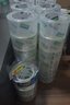 得力（deli）高品质高透明封箱胶带仓库打包胶带 60mm*100y*50um(91.4m/卷) 6卷/筒 办公用品防风胶带 30325 实拍图
