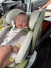 初婴贝儿童安全座椅汽车用0-4-12岁婴儿宝宝车载可坐可躺i-Size通风加热 豪华版金+175°躺+支撑腿+遮阳棚 实拍图
