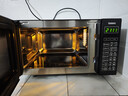 格兰仕微波炉烤箱一体机家用智能平板易清洁健康0涂层不锈钢内胆700瓦节能20升小型光波炉DG 全新升级 实拍图