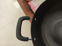 炊大皇炒锅铁锅传世无涂层铸铁炒菜锅32cm电磁炉燃气灶通用锅具C32D2 实拍图