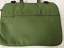 联想（Lenovo）笔记本手提电脑包 斜挎包大容量16英寸出差商务适用轻薄本联想小新Pro16/ThinkPad16+  B13苔藓绿 实拍图