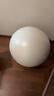 Keep瑜伽球防滑抗压普拉提健身专用孕妇助产训练平衡球 燕麦白55cm 实拍图