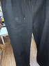 香影【加绒抗起球】直筒阔腿裤女高腰2025秋冬新款长裤宽松糯米裤 黑色 L 实拍图