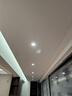 雷士（NVC）LED射灯嵌入式背景墙防眩洗墙小山丘铝材白色12瓦暖白显色Ra98 实拍图