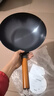 美的（Midea）铁锅炒锅 无涂层精铁炒菜锅煎锅家用燃气灶电磁炉通用礼品 实拍图