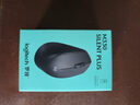 罗技（Logitech）M330 静音鼠标 无线鼠标 办公鼠标 右手鼠标 带无线微型接收器 黑色 实拍图