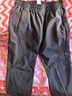 京东京造防泼水运动裤冬季新款直筒户外耐磨冲锋跑步休闲裤子男新年 黑L 实拍图