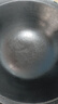 王源吉铁锅炒锅双耳苏锅王老式家用圆底无涂层手工龟纹大肚不粘炒锅40cm 实拍图