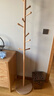 栖音阁实木衣架落地卧室衣帽架客厅挂衣服架子落地衣架家用立式挂包架 实拍图