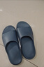京东京造【3.5cm踩屎感】eva厚底拖鞋男士防臭休闲凉拖鞋 碳灰 42-43 实拍图