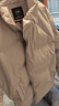 京东京造羽绒服男女情侣款鸭绒冬季保暖外套面包服加厚短款纯净灰 XL 实拍图