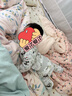 爱贝迪拉（AIBEDILA）婴儿秋衣秋裤纯棉a类男女宝宝高腰护肚分体保暖大pp打底内衣套装 熊竹依依【纯棉护肚 7A抗菌】 90 【建议19-26斤】 实拍图