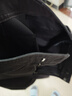 优衣库常规款女装针织廓形长裤/弯刀镰刀裤子483722 482287 483722/09黑色 S 实拍图