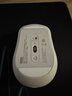 联想（Lenovo）无线蓝牙双模鼠标  便携办公鼠标 人体工程学设计 适用台式机一体机笔记本平板Howard白色 实拍图