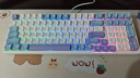 VGN V98Pro V3/V4 有线/蓝牙/无线三模客制化机械键盘99键 10000mAh电池gasket结构 电竞游戏办公 V98Pro-V3 奶牛轴 海盐 实拍图