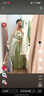 十三余小豆蔻儿[文竹清音]春日渐变双层大袖衫直裾绣花清冷汉服女 腰封 现货 M 实拍图