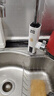 奥克斯（AUX）电热水龙头热水器加热水龙头快速热水变频恒温厨房下进水 【大屏数显】雪山白+漏保插头+万向喷头 实拍图