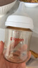 贝亲（Pigeon）新生儿 防胀气宽口径PPSU奶瓶160ml SS号奶嘴 0个月+AA261  实拍图