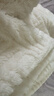 优衣库童装男童女童长绒摇粒绒拉链茄克长袖外套478168 478168/01乳白色 160 实拍图
