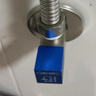 潜水艇（Submarine）F301 黄铜加厚三角阀八字阀 止水阀 陶瓷阀芯国标4分（蓝色） 实拍图