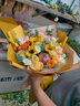 馨仪鲜花速递玫瑰向日葵康乃馨花束生日礼物全国同城配送 向日葵玫瑰混搭花束 实拍图