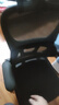 【京喜甄选】人体工学椅子护腰电脑椅靠背椅电竞椅学习办公椅座椅 豪华逍遥款-黑色【头枕+海绵垫】 实拍图