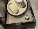 柯士尼瑞士品牌防磁摇表器自动手表盒上链旋转晃表器转表器送礼生日礼物 2+0黑色高光漆+米黄皮 实拍图
