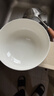 斯凯绨（Sky Top）面碗骨瓷大汤碗泡面碗沙拉碗陶瓷家用纯白餐具套装7英寸2件 实拍图