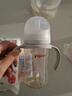 贝亲（Pigeon）PPSU宽口径双把手奶瓶240ml M号奶嘴 3个月+ AA270 实拍图