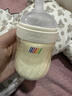 bebebus钻光奶瓶1-3个月160ml新生儿宝宝ppsu偏心仿母乳防胀气防呛奶瓶 实拍图