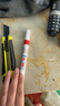 不掉色防水防油彩色油漆笔大号黑白金银红灰绿蓝黄色粗头工地速干记号笔批发多种颜色轮胎签名大头标记油性笔 12支白色 实拍图