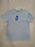 回力（Warrior）纯棉t恤男夏季新款重磅运动上衣男士潮流短袖宽松体恤 冰蓝  L 实拍图