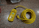 中座电动车充电延长线插排防水插座户外插座电源线防水超长充电线防雨淋家用插座 防水盖普通款（2500瓦） 10米（适合2-3楼使用） 实拍图