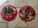 新新精艺新年装饰彩色窗花窗贴2026马年春节过年装饰福字贴玻璃贴40#10张 实拍图