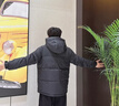 波司登（BOSIDENG）冬季羽绒服男士宽松短款休闲加厚连帽圆领休闲百搭外套 【店长推荐】星尘灰8F63 XL 185/104A 体重约155-170斤 实拍图