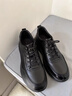 奥康（Aokang）奥康男鞋休闲皮鞋商务休闲鞋舒适百搭厚底运动鞋 黑色加绒41  实拍图