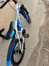 凤凰（Phoenix）儿童自行车山地车男女学生脚踏车6-15岁童车 霸道 白蓝色 20寸 实拍图