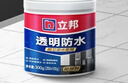 立邦透明防水胶免砸砖防水涂料卫生间厨房防水补漏材料透明堵漏胶300g 实拍图