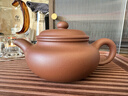 百年利永宜兴紫砂壶纯手工名家正宗原矿紫泥家用泡茶功夫茶具仿古汉280cc 【原版复刻】紫泥仿古·汉 280ml 实拍图