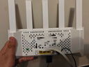 Tenda腾达路由器【千兆WiFi6+穿墙王】无线AX3000信号增强家用放大器Mesh限时补贴金榜一名云霄白立式 实拍图