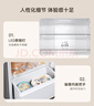 海尔（Haier）「一级能效风冷无霜」165L两门小冰箱真省电黑金净化灰色HC2-165WGHC2E9S9国家补贴 实拍图