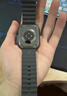 Apple/苹果 Watch Ultra 3 智能手表蜂窝款49毫米黑色钛金属表壳黑色海洋表带 MF0M4CH/B 实拍图