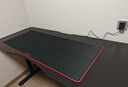 傲风A4电竞桌实木电动升降电脑桌办公书桌子国家补贴黑色带灯1.4*0.7m 实拍图